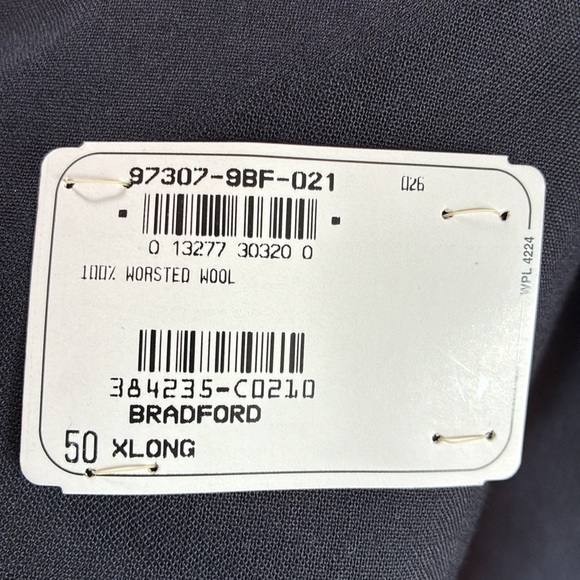 Elegant Navy Blur Men's Blazer by Palm Beach NWT 50XL - Picture 3 of 11